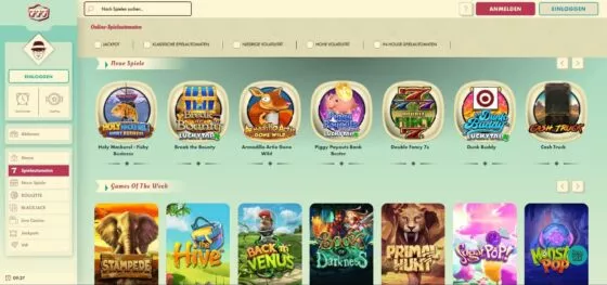 777 Casino-Spielautomaten