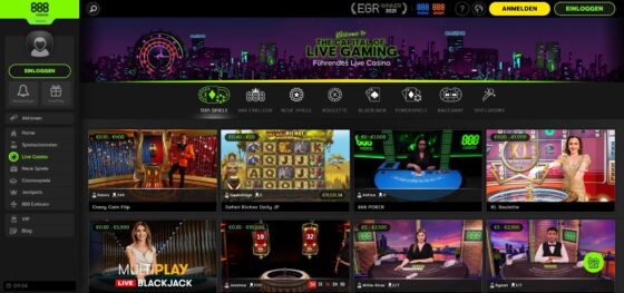 Live Dealer Spiele