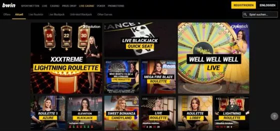 Bwin Live-Casino