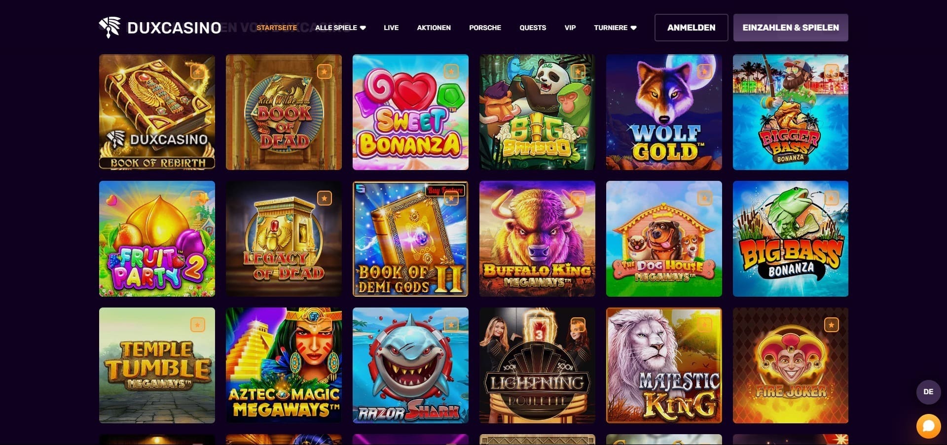 Spielautomaten Dux Casino