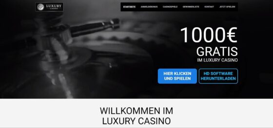 Offizielle Website der Luxury Casino