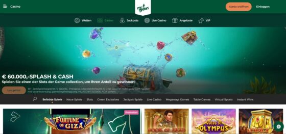 Offizielle Website der Mr Green Casino