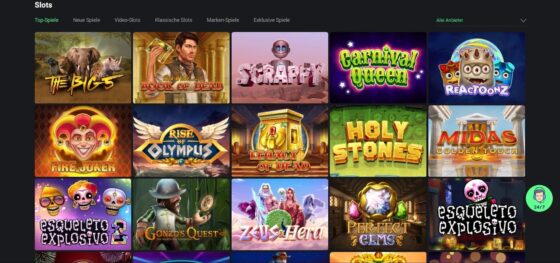 Spielautomaten One Casino