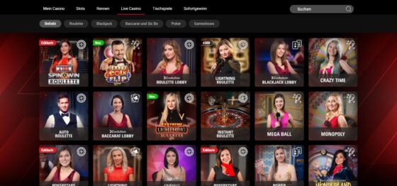 Live Dealer Spiele