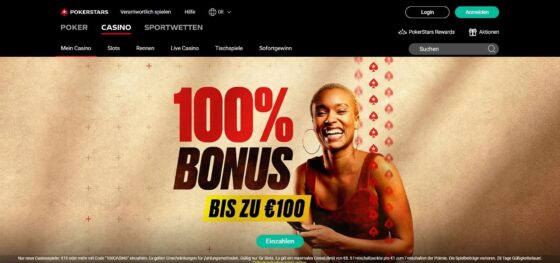 Offizielle Website der Pokerstars Casino