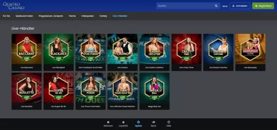 Quatro Live-Casino