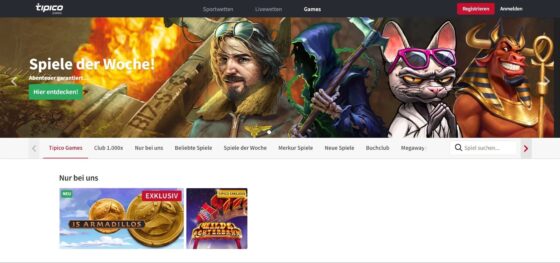 Offizielle Website der Tipico Casino