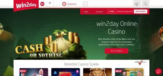Offizielle Website der Win2Day Casino