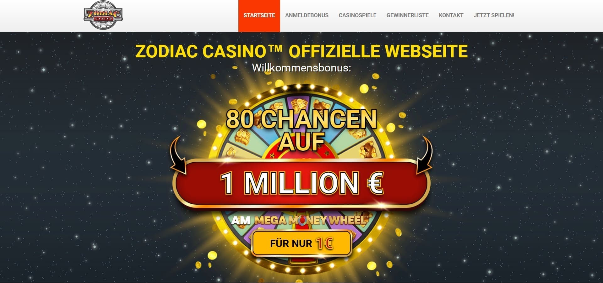Offizielle Website der Zodiac Casino