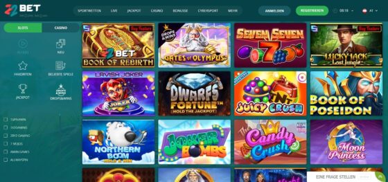 Spielautomaten 22Bet Casino
