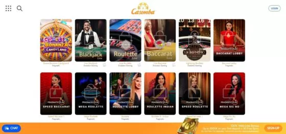 Casimba Live-Casino