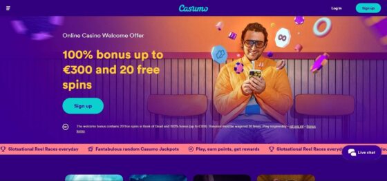 Offizielle Website der Casumo Casino