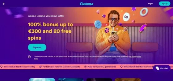Offizielle Website von Casumo Casino