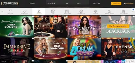 Cruise Live-Casino