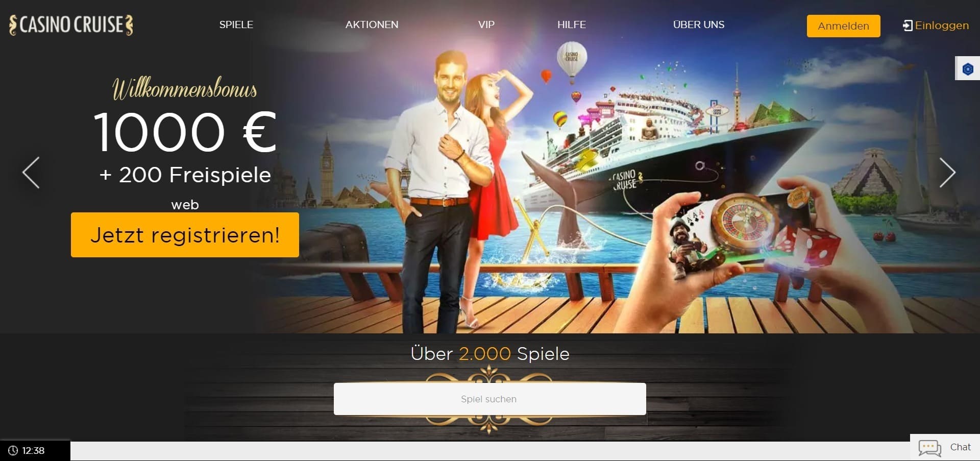 Offizielle Website der Casino Cruise
