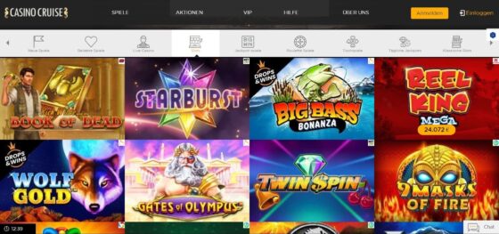 Spielautomaten Casino Cruise