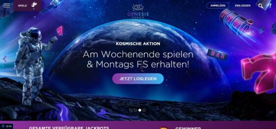Offizielle Website der Genesis Casino