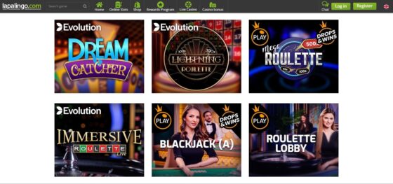 Live Dealer Spiele