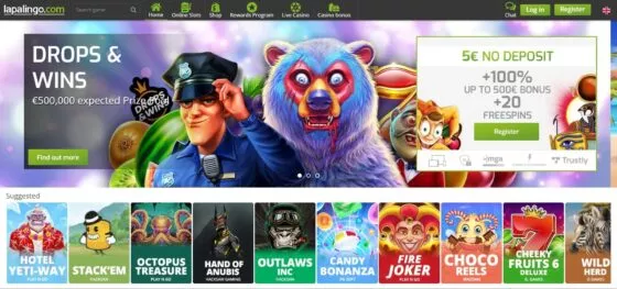 Offizielle Website von Lapalingo Casino