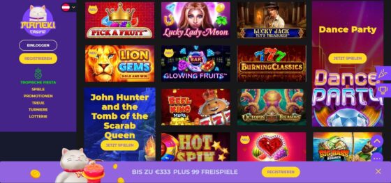 Spielautomaten Maneki Casino