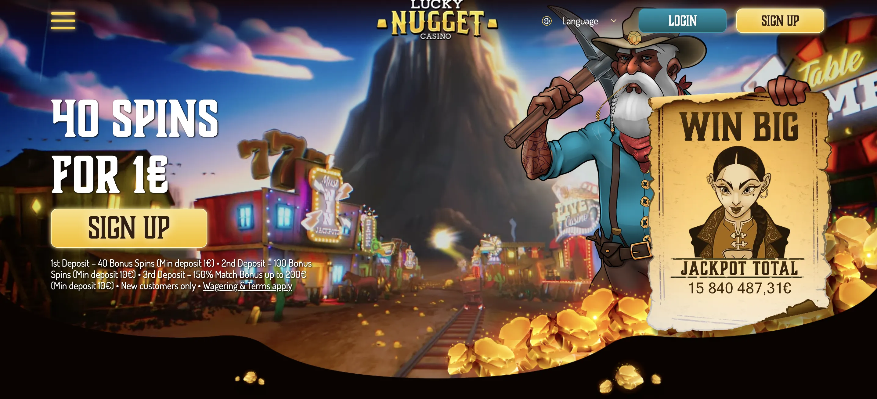 LuckyNugget Casino im Überblick