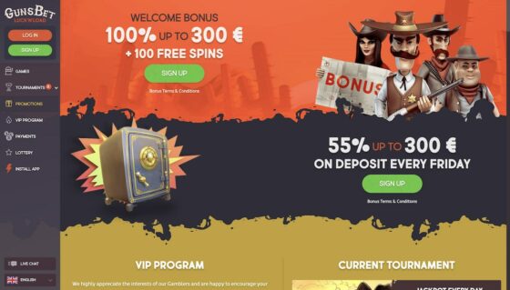 boni Gunsbet Casino