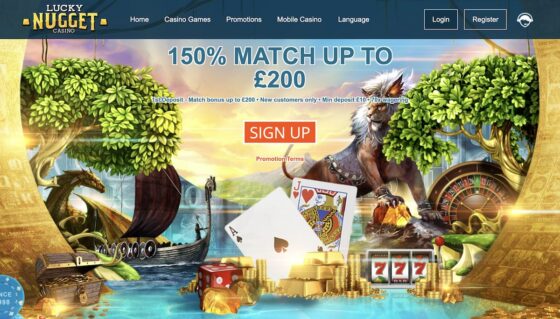 Offizielle Website der Lucky Nugget Casino