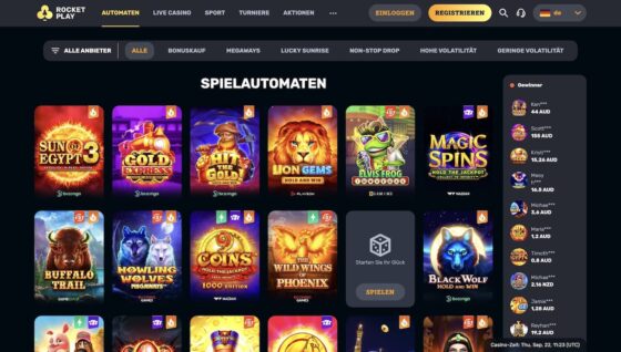 Spielautomaten Rocketplay Casino
