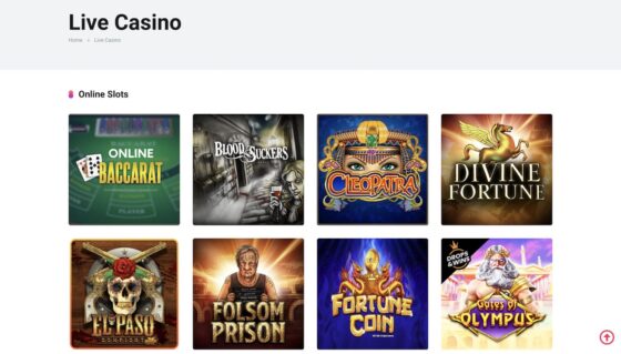 Live Dealer Spiele
