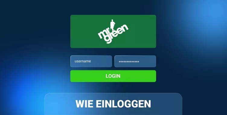 Mr green login