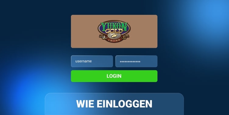 Yukon Gold Casino einloggen