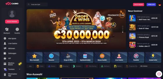 Offizielle Website der Woo Casino