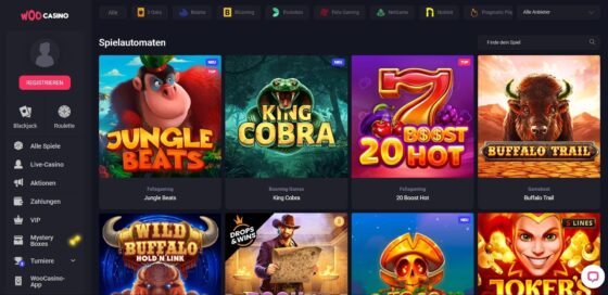 Spielautomaten Woo Casino