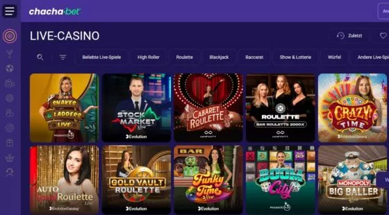 Chacha.Bet Live-Casino
