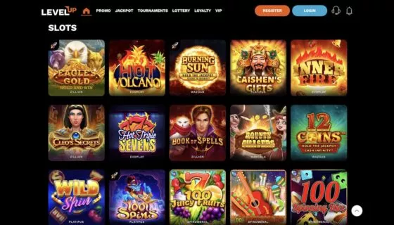 LevelUp Casino-Spielautomaten