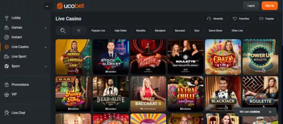 Ucobet Live-Casino