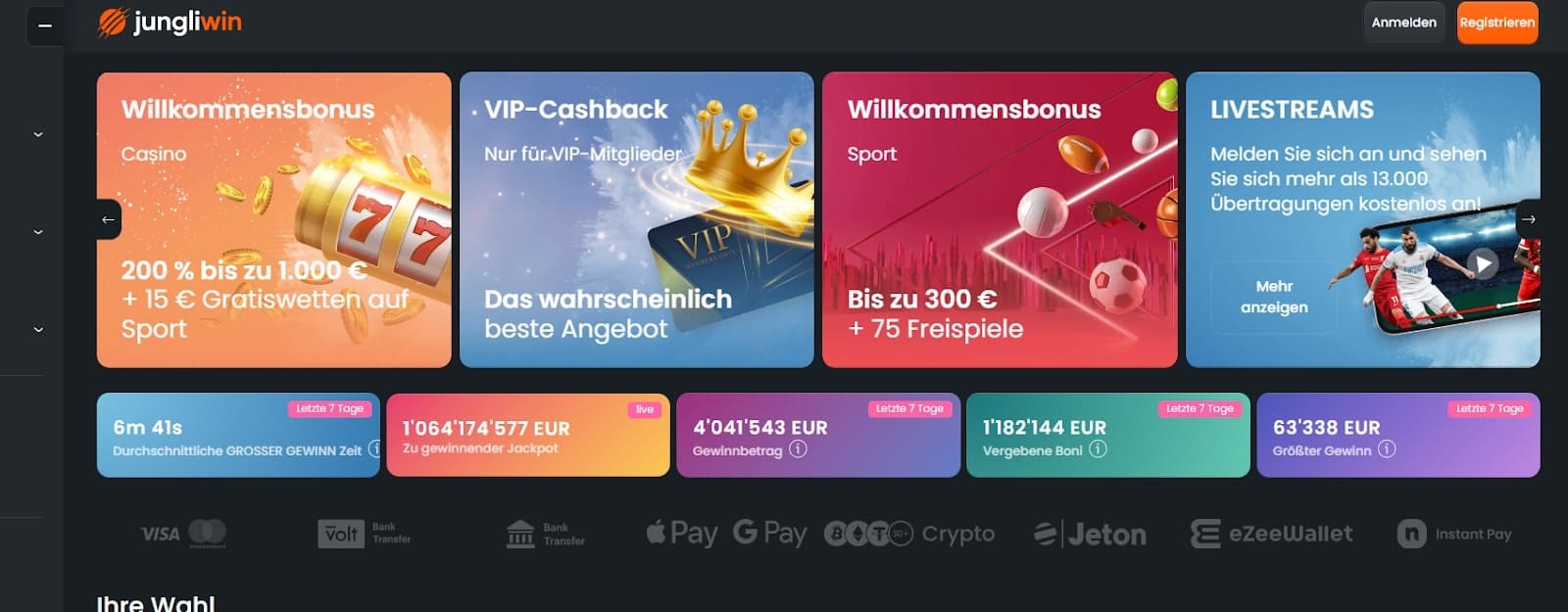 Melden Sie sich bei einem Live-Casino in Österreich an 1