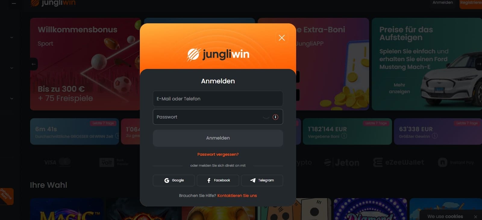 Melden Sie sich bei einem Live-Casino in Österreich an 2