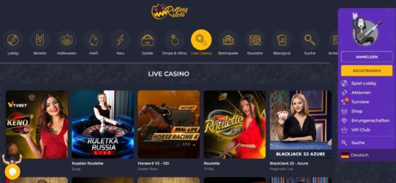 Rolling Slots - Live-casino