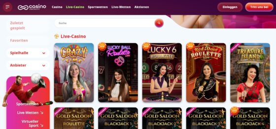 Casino Infinity Live