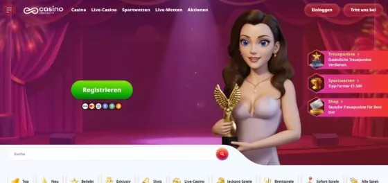 Offizielle Website von Infinity Casino