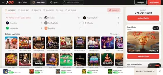 1Go Live-Casino