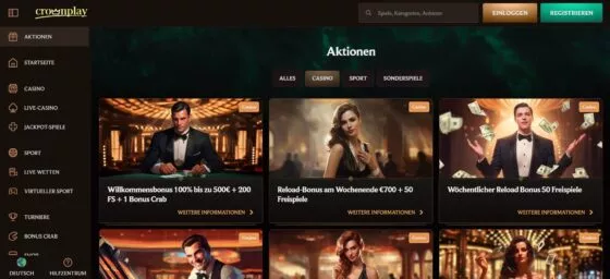 Crownplay Casino-Aktionen