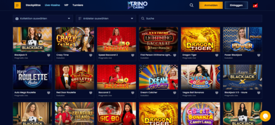 Trino Casino live