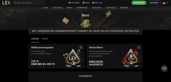 Lex Casino Promo