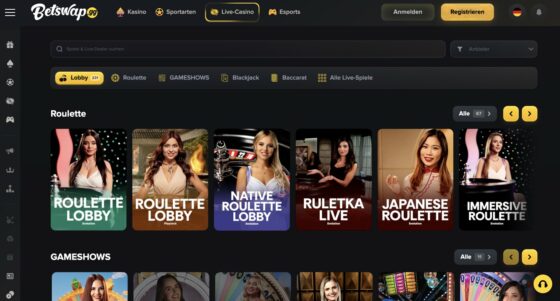 Betswap-Live-Casino