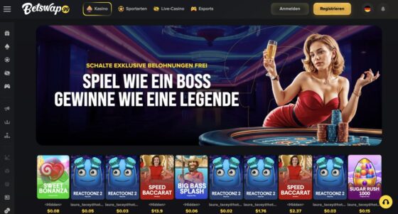 Betswap-Spielautomaten