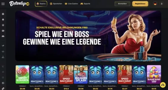 Betswap Casino-Spielautomaten