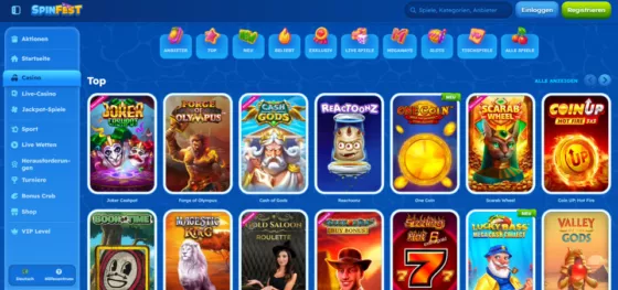 SpinFest Casino-Spielautomaten