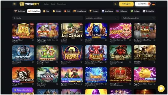 Casabet Casino-Spielautomaten
